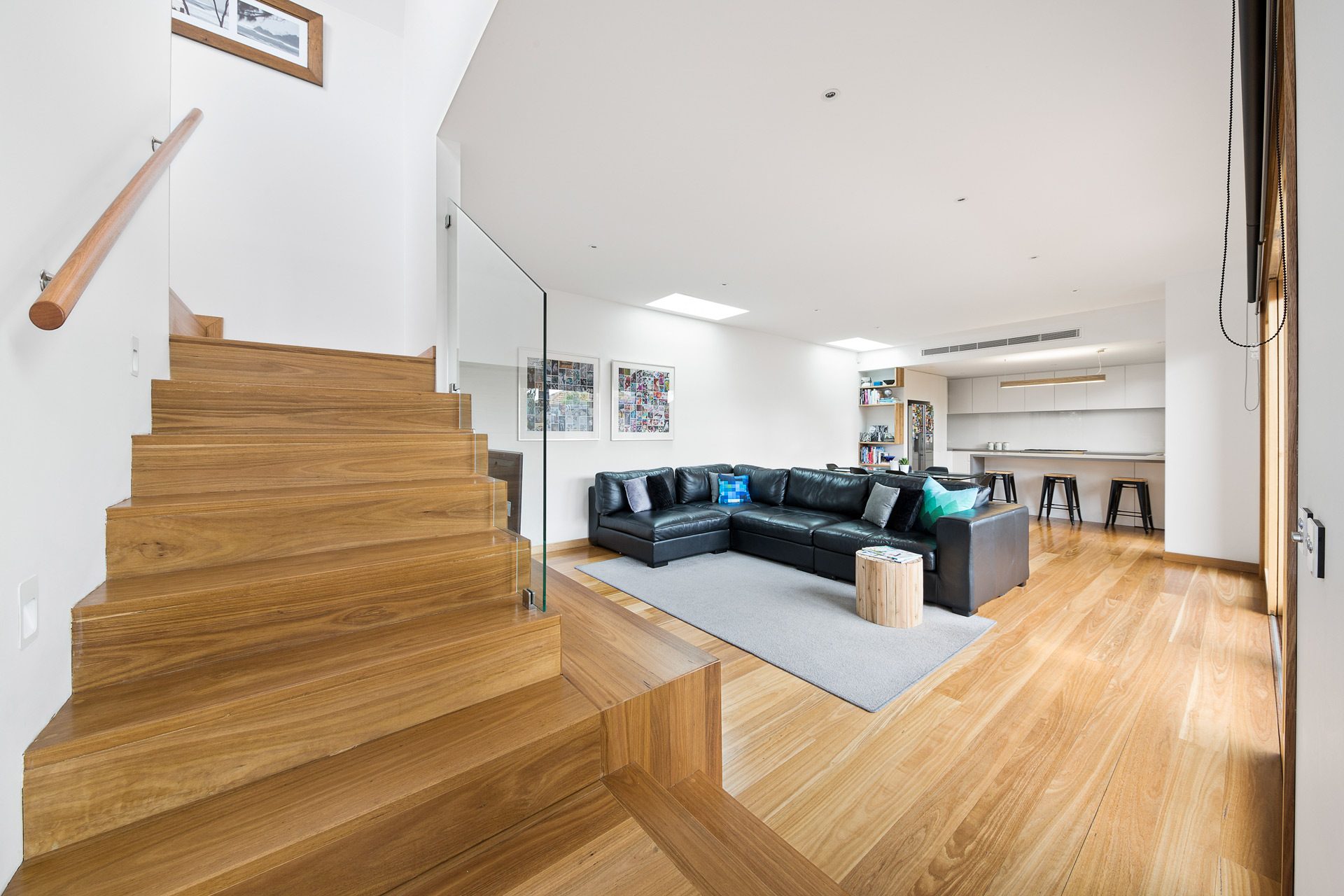 Living space built by Hermes Building